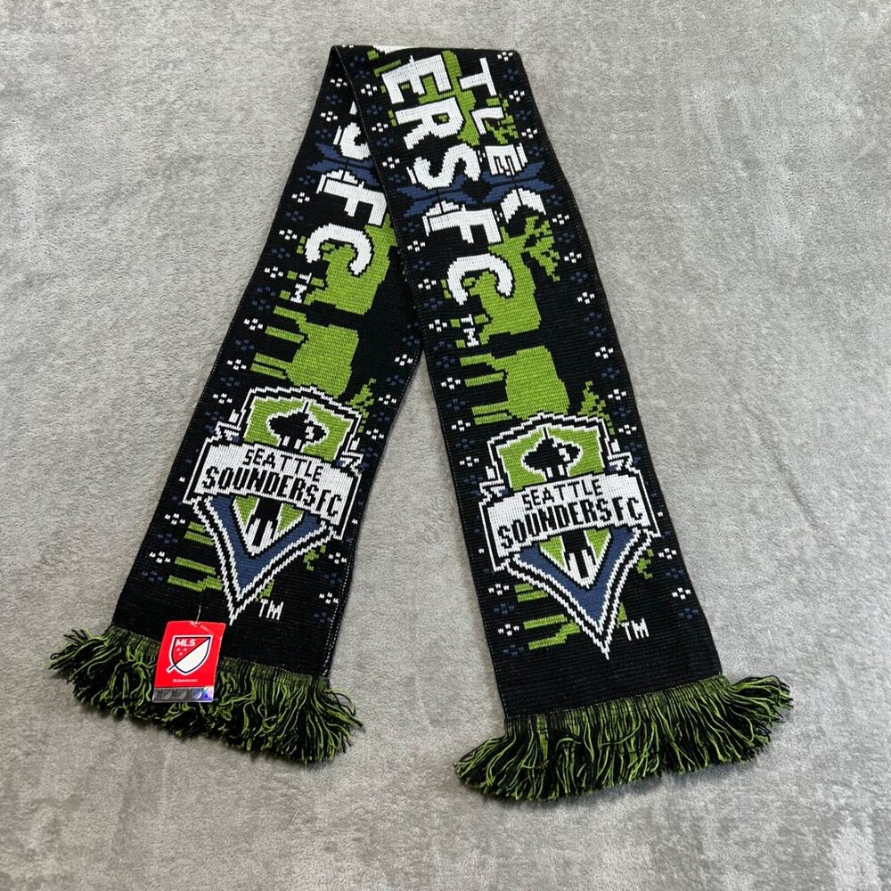 Seattle Sounders FC Ruffneck Scarf New With Tags MLS Soccer Winter Moose